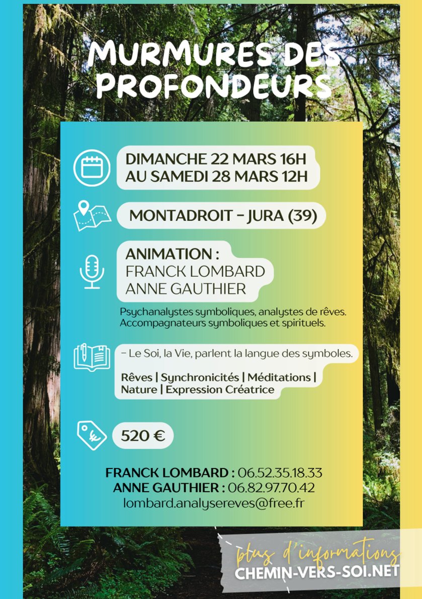 Flyer Murmures verso 2026